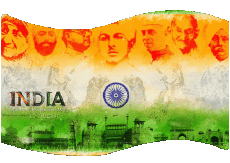 Flags Asia India Rectangle 