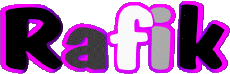 Vorname MANN - Maghreb Muslim R Rafik 
