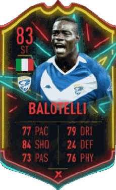 Multi Media Video Games F I F A - Card Players Italy Mario Balotelli 