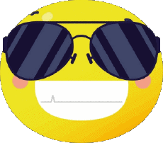 Messagi Emoticon Occhiali da sole 