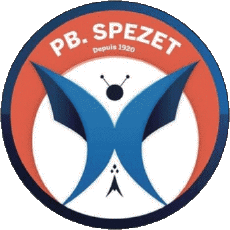 Sports FootBall Club France Logo Bretagne 29 - Finistère PBS - Papillons Bleus de Spézet 