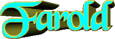 First Names MASCULINE -  UK - USA - IRL - AUS - NZ F Farold 