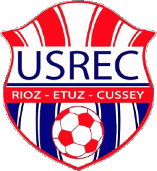 Sports FootBall Club France Logo Bourgogne - Franche-Comté 70 - Haute Saône US Rioz Etuz Cussey 