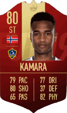 Multimedia Vídeo Juegos F I F A - Jugadores  cartas Noruega Ola Kamara 