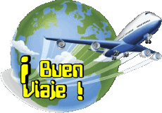 Messages Spanish Buen Viaje Transparent Background 06 
