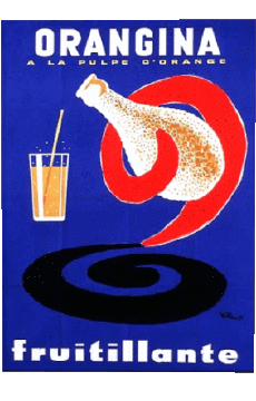 Humor -  Fun Retro posters - Brands Orangina 