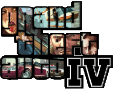 Logo-Multimedia Vídeo Juegos Grand Theft Auto GTA 4 Logo