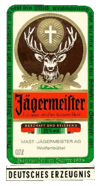 1987-2002-Bebidas Digestivo -  Licores Jagermeister 