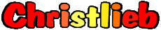 Prénoms MASCULIN - Allemagne C Christlieb 