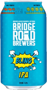 Bling IPA-Bevande Birre Australia BRB - Bridge Road Brewers 