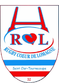 Sport Rugby Club Frankreich Logo Dept 32 RC Coeur de Lomagne 