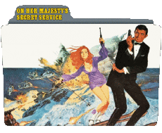 Multi Media Movies International James Bond 007 On her Majesty's secret service Icons 