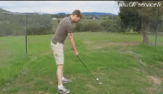Humour - Fun Sports Golf Gamelle - Fail 