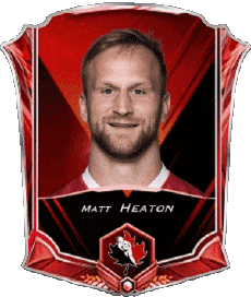 Sports Rugby - Joueurs Canada Matt Heaton 