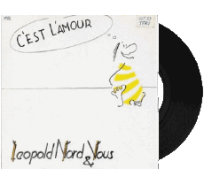 C&#039;est l&#039;amour-Multimedia Musik Zusammenstellung 80' Frankreich Leopold Nord & Nous C&#039;est l&#039;amour