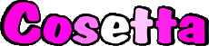 Nombre FEMENINO - Italia C Cosetta 
