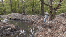 Humor -  Fun Sports Taggle rope Fail 