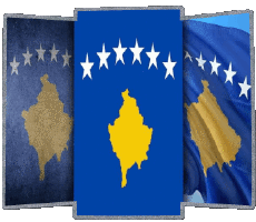 Banderas Europa Kosovo Forma 