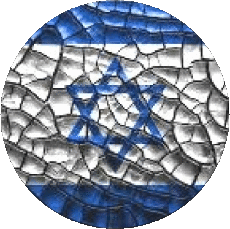 Fahnen Asien Israel Runde 