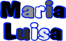 Vorname WEIBLICH - Italien M Zusammengesetzter Maria Luisa 