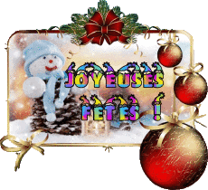Nachrichten Französisch Joyeuses Fêtes (Noël) Serie 12 
