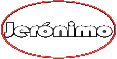 First Names MASCULINE - Spain J Jerónimo 