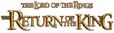 Multi Media Movies International The Lord of the Rings The Return of the King English Logo 