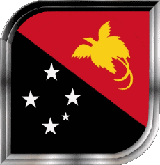 Fahnen Ozeanien Papua Neu-Guinea Plaza 