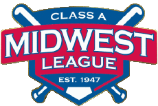 Sport Baseball U.S.A - Midwest League Logo 