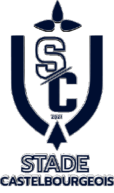 Sports FootBall Club France Logo Bretagne 35 - Ille-et-Vilaine Stade Castelbourgeois FC 