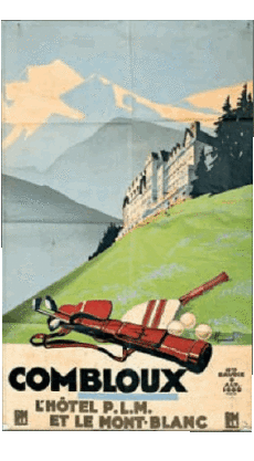 Humor -  Fun Retro Posters - Places France Alpes 