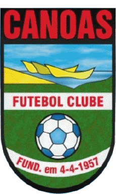 Sports FootBall Club Amériques Logo Brésil Rio Grande do Sul Canoas Futebol Clube 