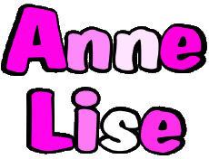 Vorname WEIBLICH - Frankreich A Zusammengesetzter Anne Lise 