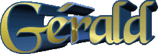 First Names MASCULINE - France G Gérald 