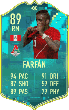 Video Games F I F A - Card Players Peru Jefferson Farfán 