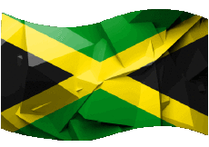 Banderas América Jamaica Rectángulo 