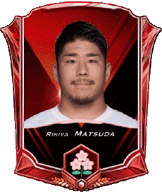 Sports Rugby - Joueurs Japon Rikiya Matsuda 