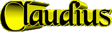 First Names MASCULINE - German C Claudius 