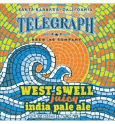 West'swell india pale ale-Boissons Bières USA Telegraph Brewing West'swell india pale ale