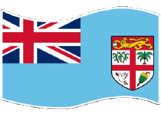 Bandiere Oceania Figi Rettangolo 
