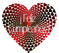 Mensajes Español Feliz Cumpleaños Corazón 005 
