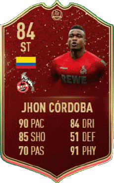 Multi Media Video Games F I F A - Card Players Colombia Jhon Córdoba 