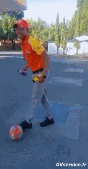 Humor -  Fun Sports Soccer Juggling Fun Win 