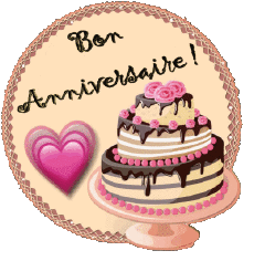 Messages Français Bon Anniversaire Gateaux 006 