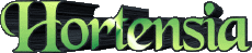 Prénoms FEMININ - Espagne H Hortensia 