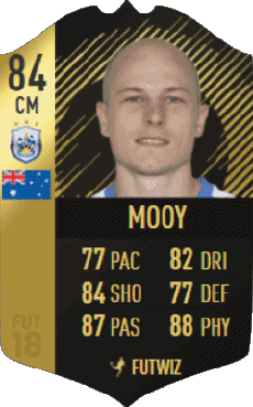 Multimedia Videospiele F I F A - Karten Spieler Australien Aaron Mooy 
