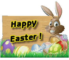 Messagi Inglese Happy Easter 04 