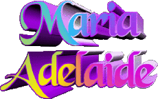 Nombre FEMENINO - Italia M Compuesto Maria Adelaide 