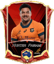 Sport Rugby - Spieler Australien Team 2025 Hunter Paisami 