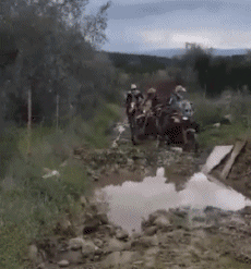 Humor -  Fun Transport Motorcycles Cross Gamelles Fail 